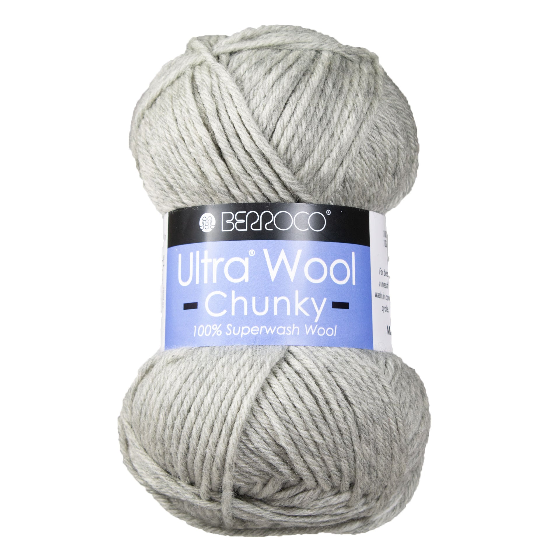 Berroco Ultra Wool Chunky Yarn - 43108 Frost - Zoom Image
