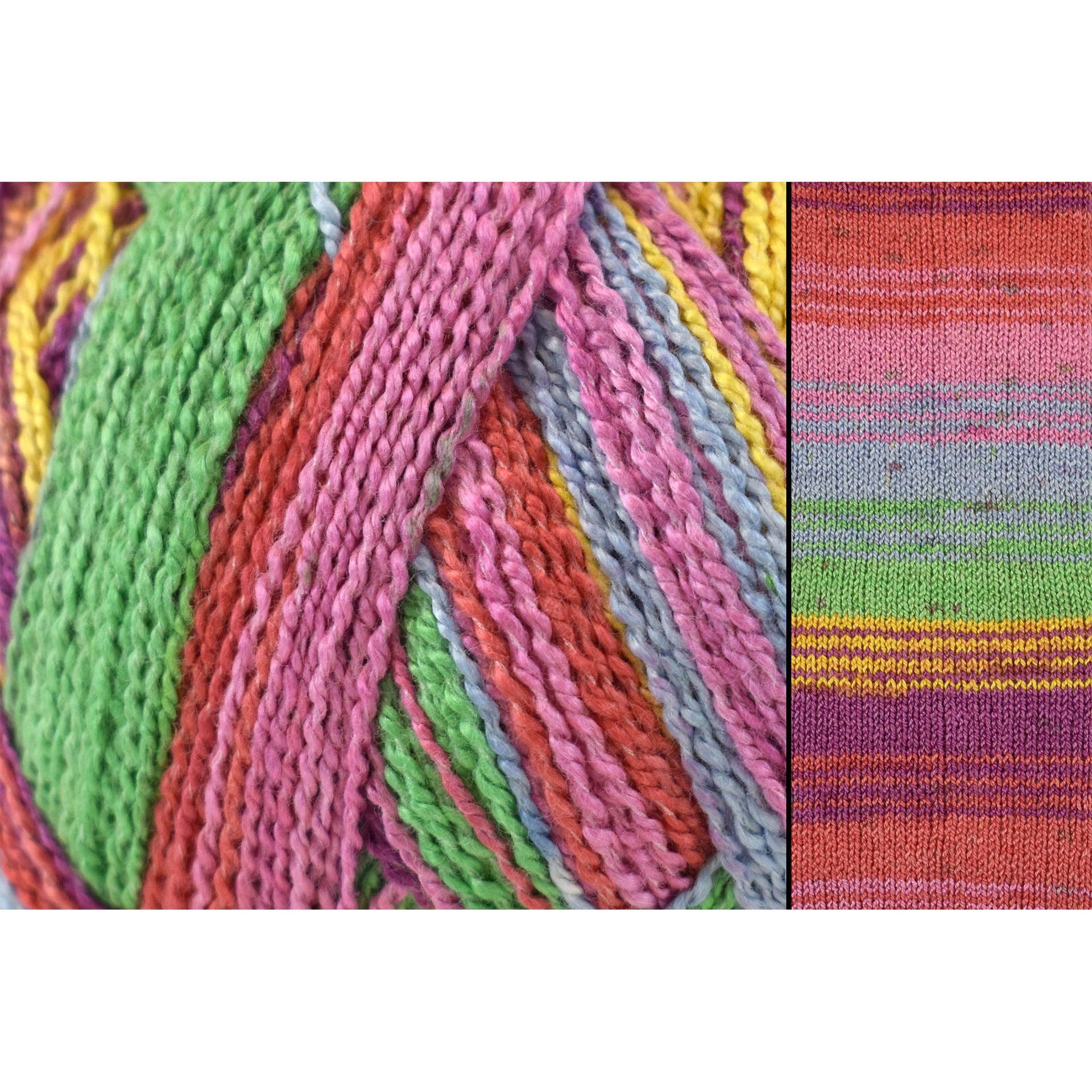 Universal Yarn Bamboo Pop Socks Yarn - 508 Sunset - Zoom Image
