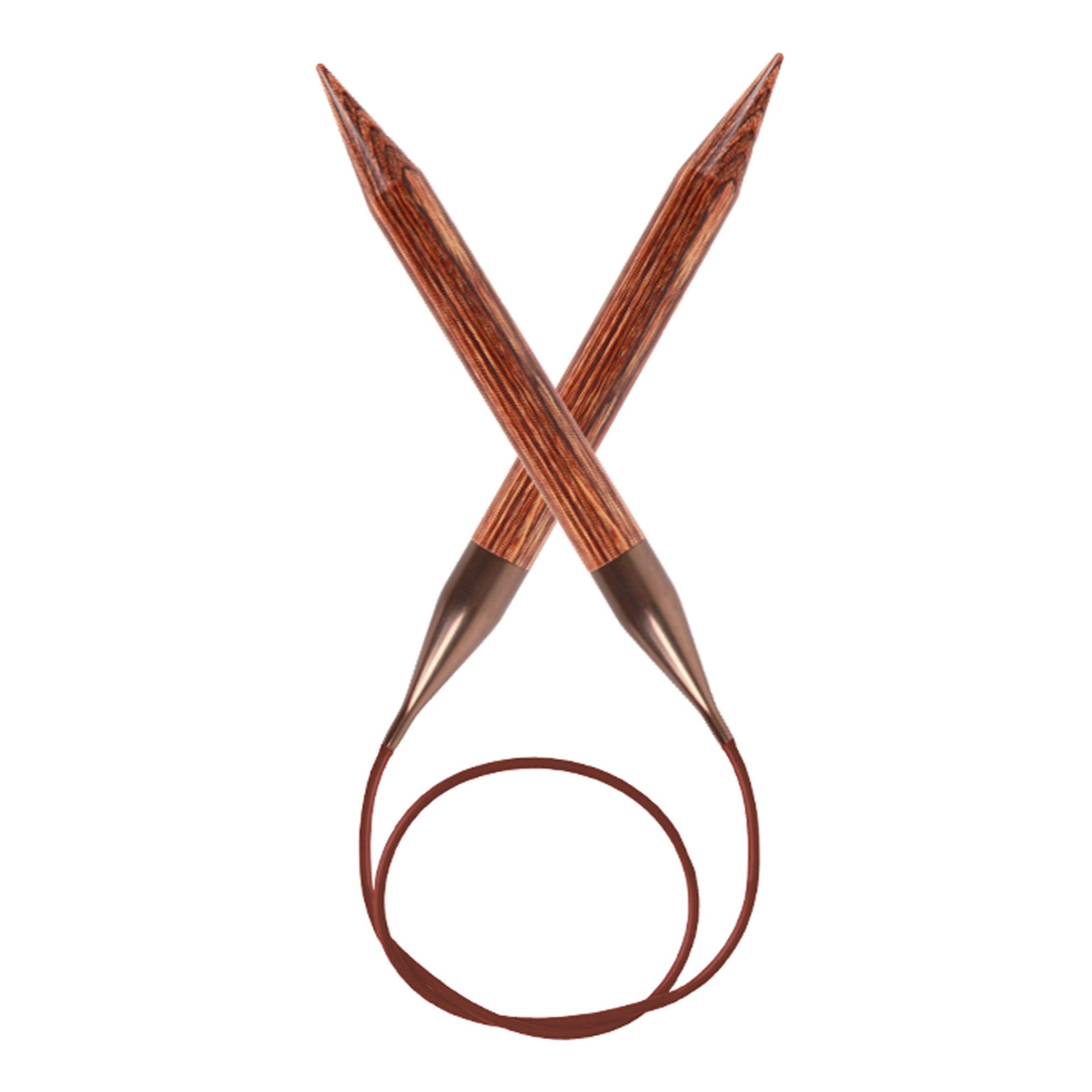 KnitPro Ginger Fixed Circular Needles - US 19 (15.0mm) 47" - Zoom Image
