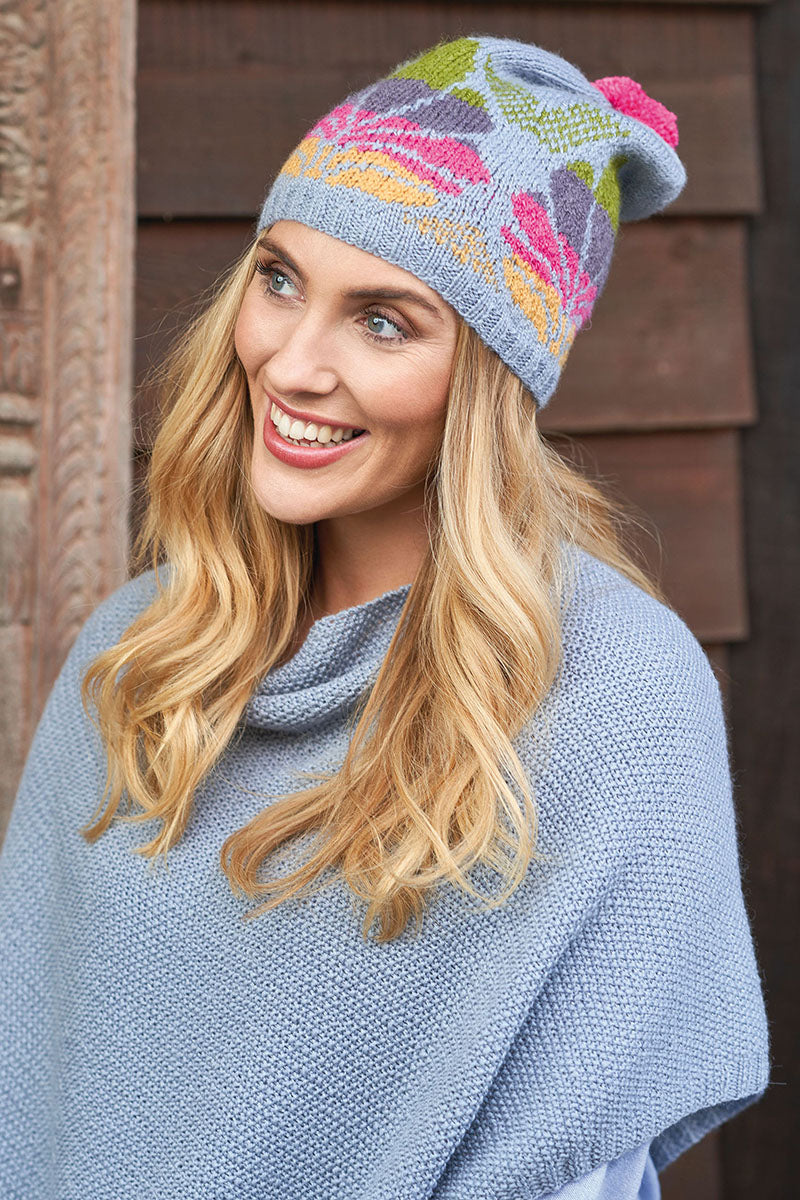 Rowan Island Blend Fine Patterns - Haida Hat - PDF Download - Extra Image