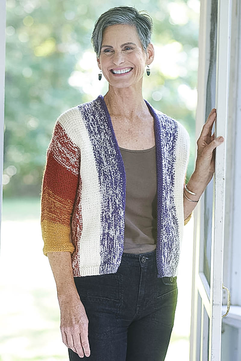 Berroco Ultra Wool Fine Spring 2020 Collection Patterns - Beverly - PDF Download - Extra Image
