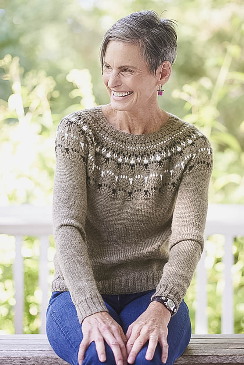Berroco Ultra Wool Fine Spring 2020 Collection Patterns - Wenham - PDF Download - Extra Image
