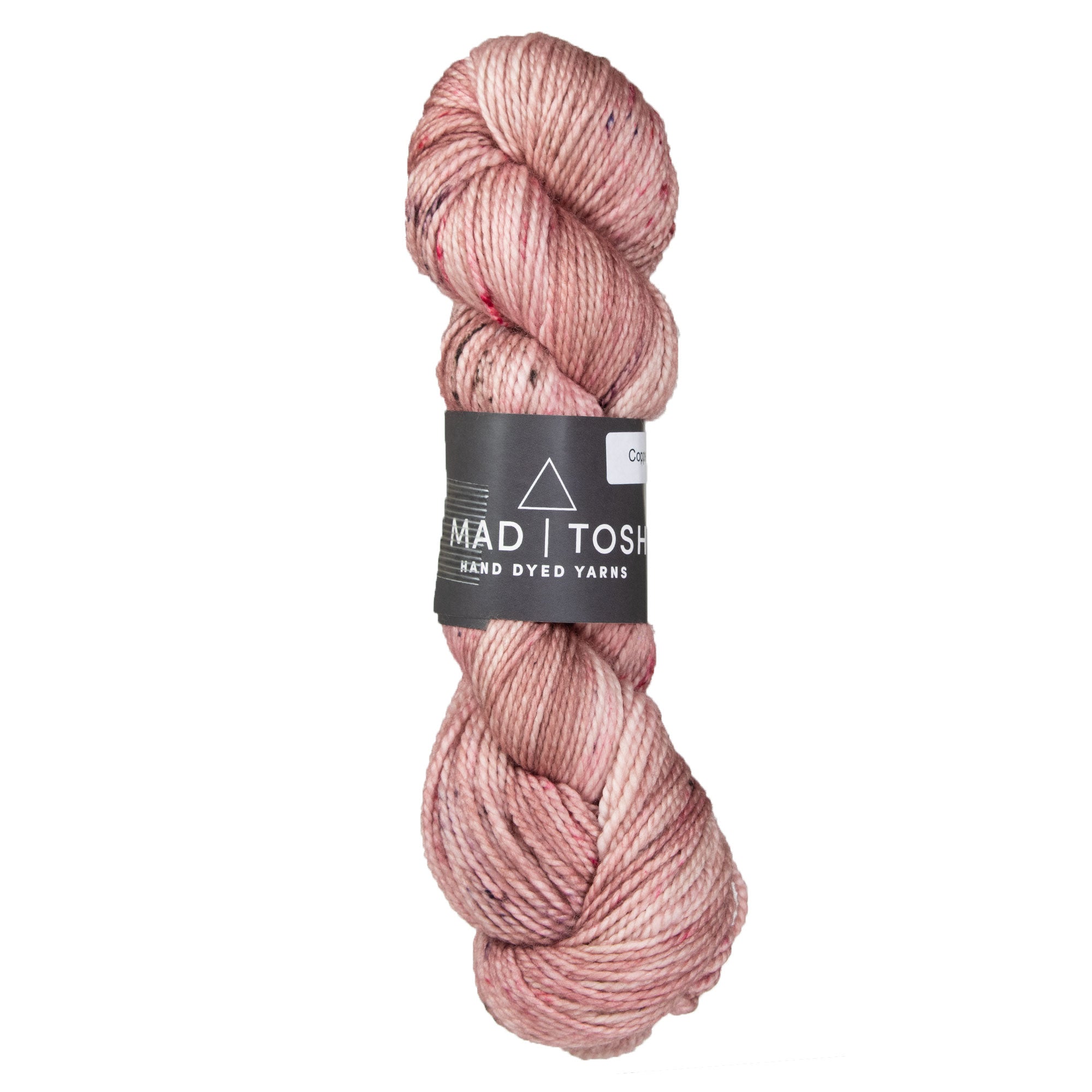 Madelinetosh Farm Twist Yarn - Copper Pink - Zoom Image