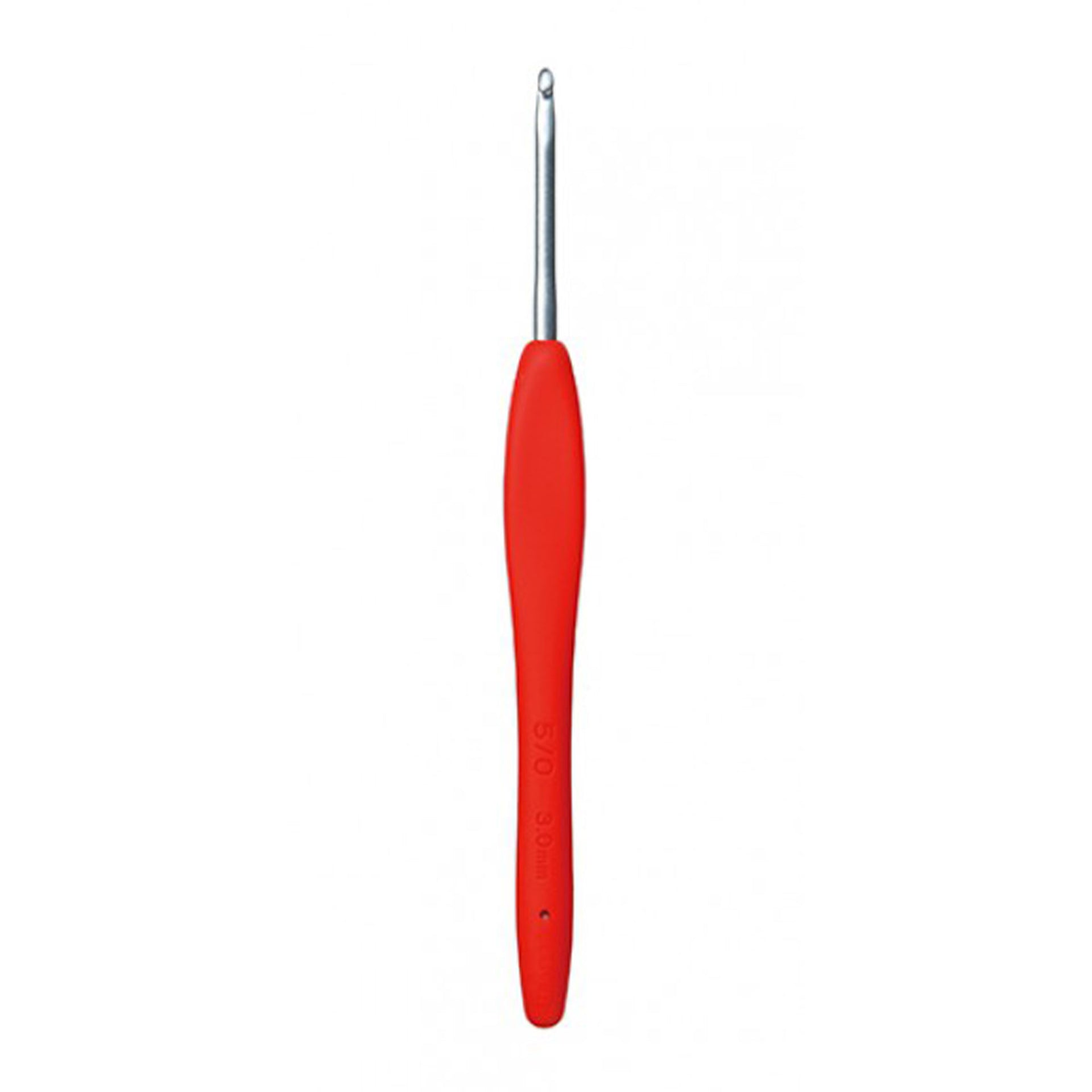 Clover Amour Crochet Hooks- Aluminum Needles - Size E (3.5mm) Red - Zoom Image
