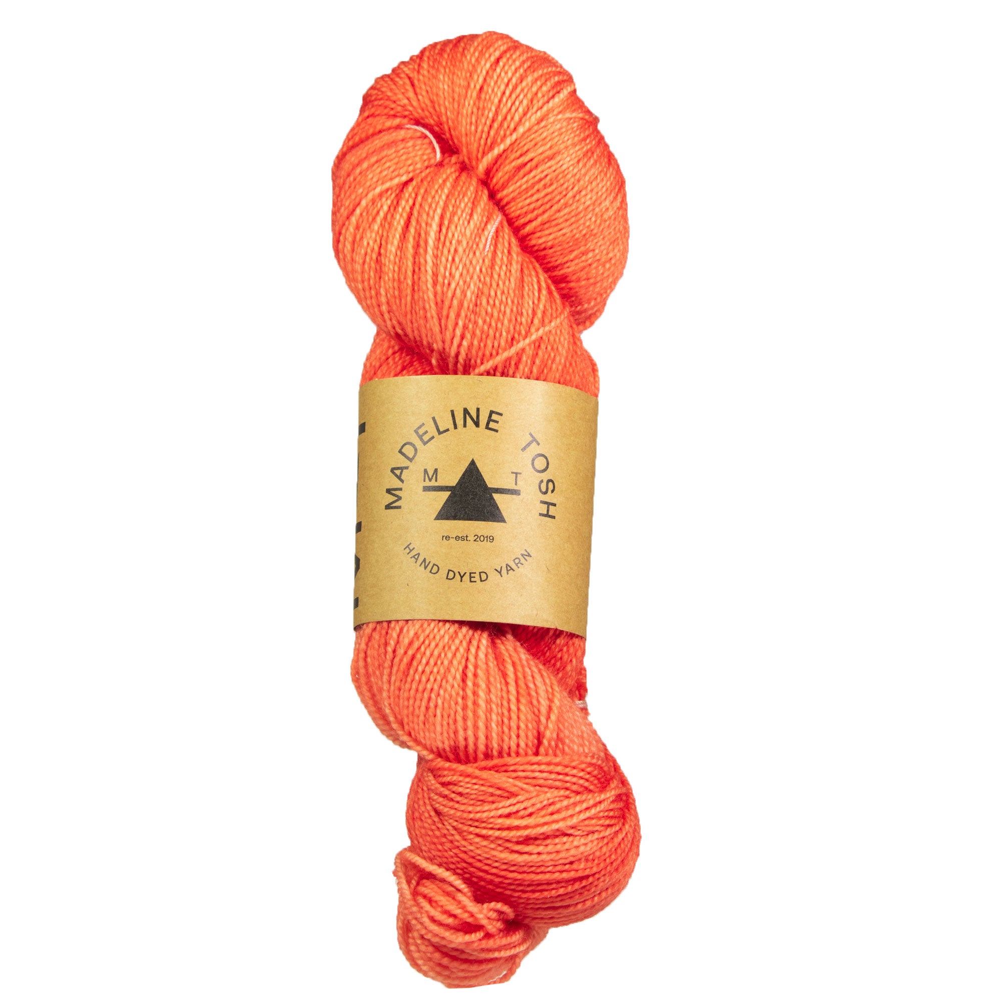 Madelinetosh Tosh Sock Yarn - California Poppy - Zoom Image