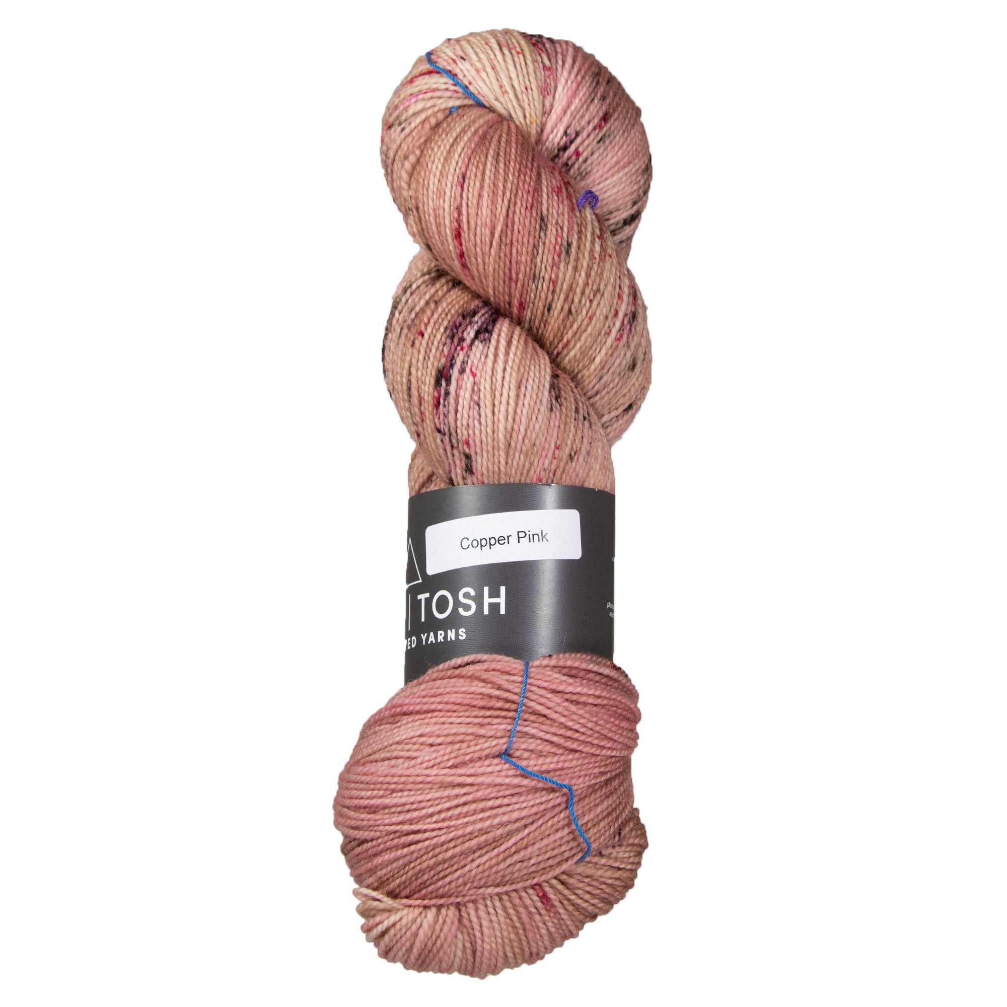 Madelinetosh Tosh Sock Yarn - Copper Pink - Zoom Image