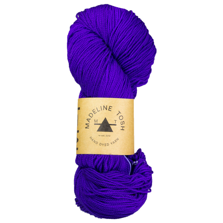 Madelinetosh Tosh Sock Yarn - Ultramarine Violet - Zoom Image