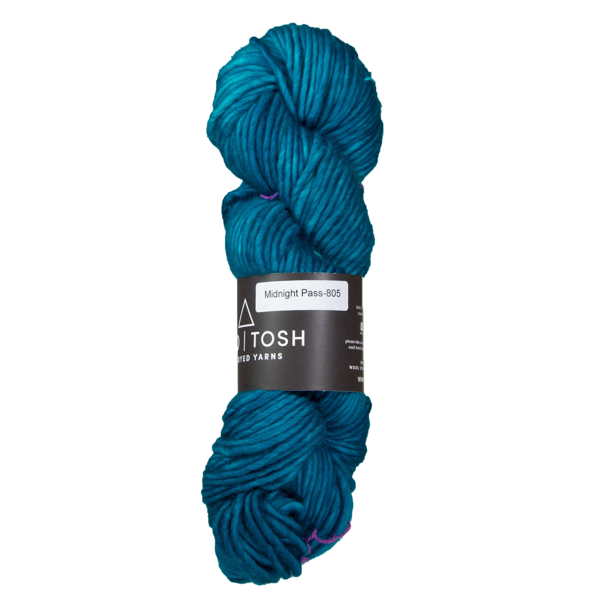 Madelinetosh A.S.A.P. Yarn - Midnight Pass - Zoom Image
