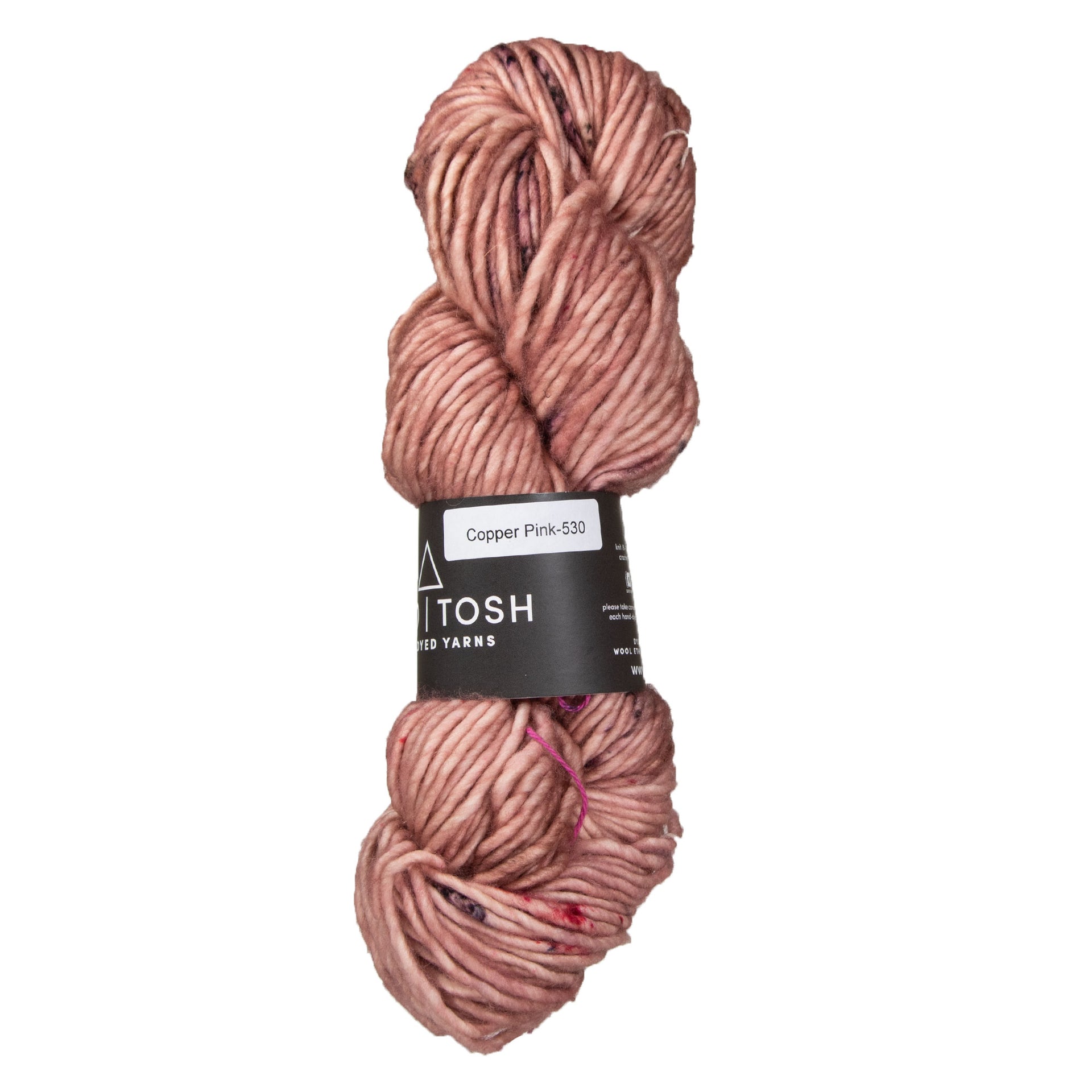 Madelinetosh A.S.A.P. Yarn - Copper Pink - Zoom Image
