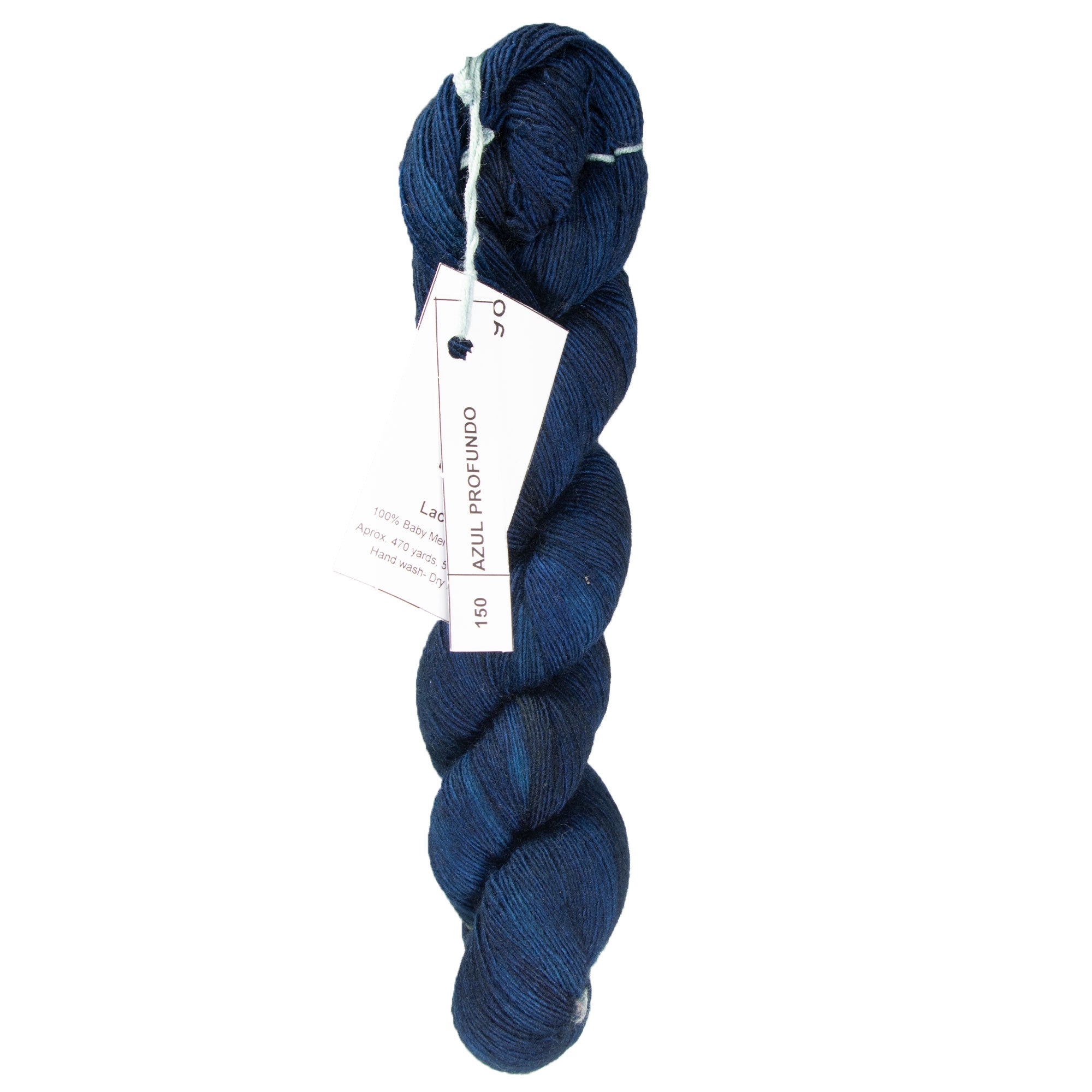 Malabrigo Lace Yarn - 150 Azul Profundo - Zoom Image