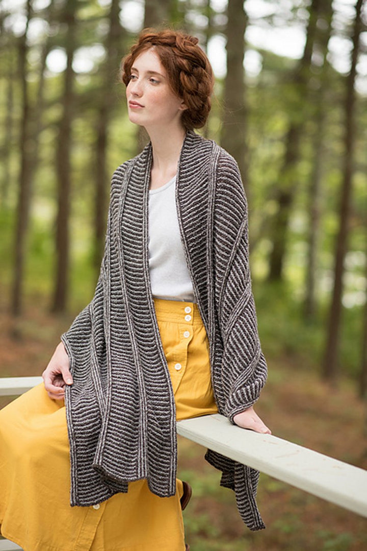 Berroco Remix Light Shutter Shade Stole Kit - Extra Image