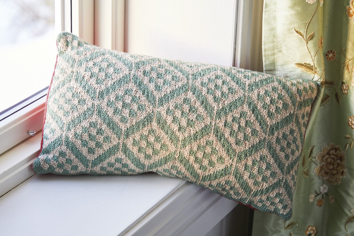 Rowan Arne & Carlos for Rowan Patterns - Vesla Cushion - PDF Download - Extra Image
