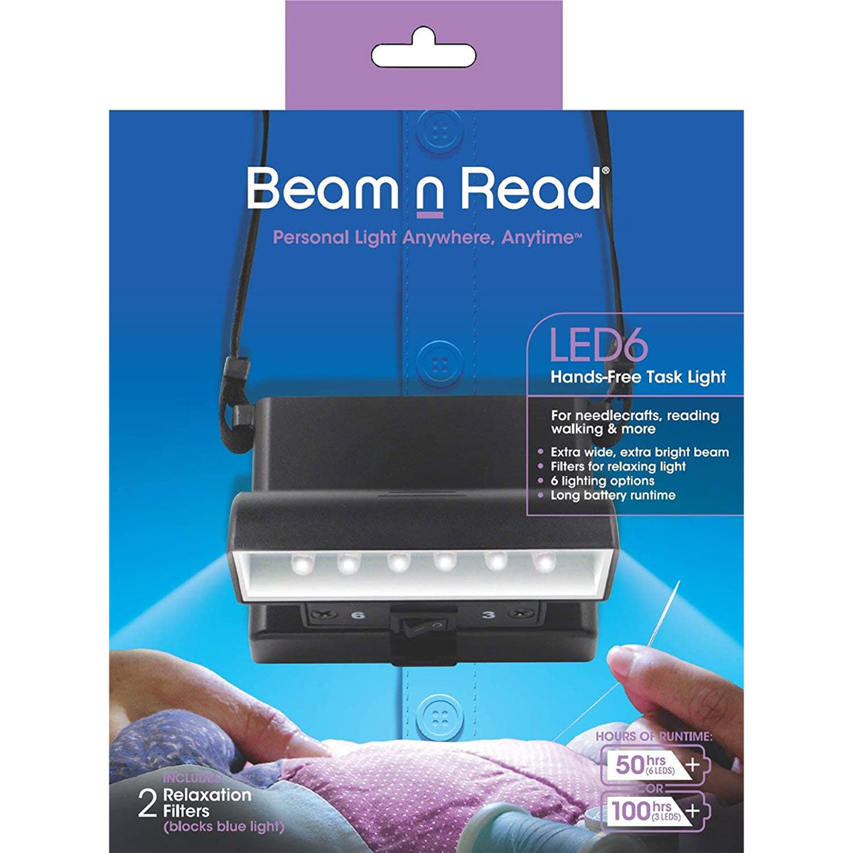 Beam N' Read Lights - LED 6 - Black - Extra Image
