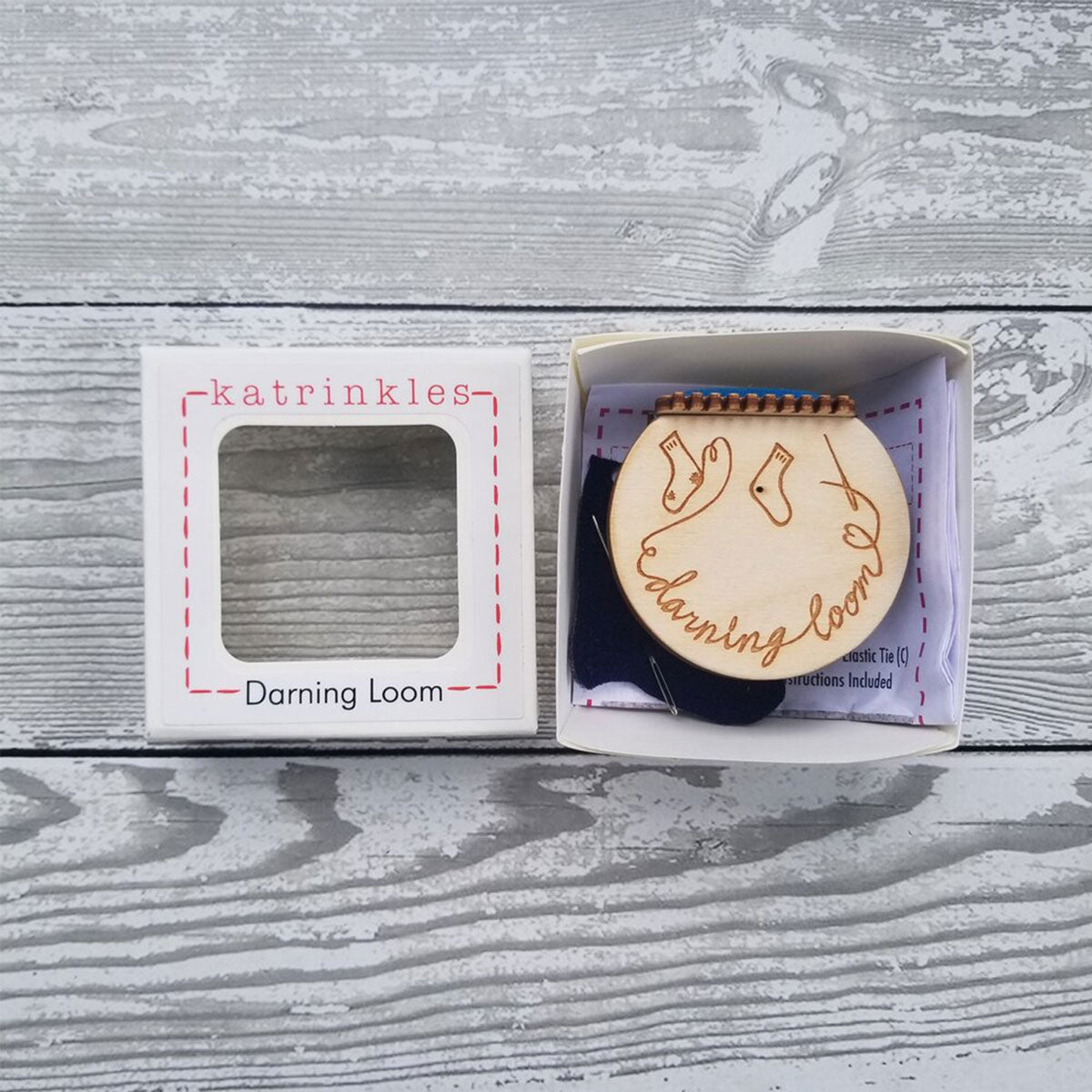 Katrinkles Darning and Mending Loom Kit- Original - Extra Image
