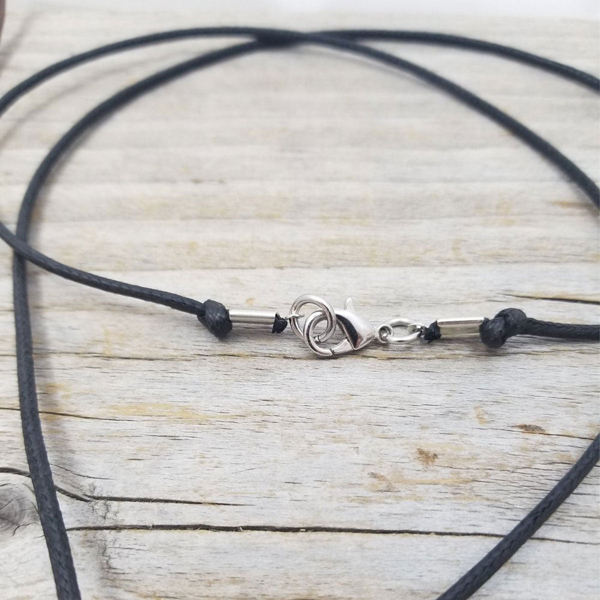 Katrinkles Knit Jewelry - Tiny Tool Pendant Necklace- Brown - Extra Image