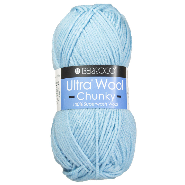 Berroco Ultra Wool Chunky Yarn - 4319 Sky Blue - Zoom Image