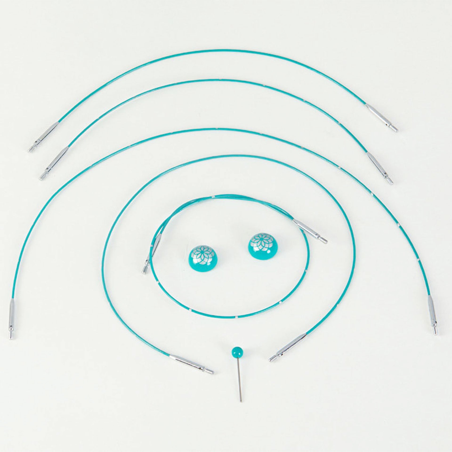 KnitPro Mindful Swivel Cords - 20'' - Zoom Image
