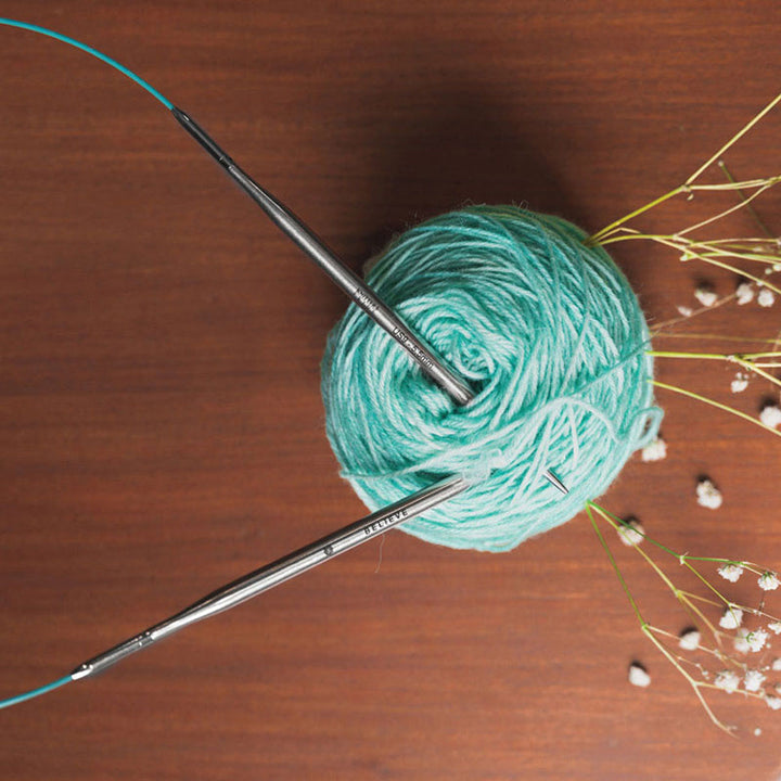 KnitPro Mindful Collection Fixed Circular Needles - 16'' US 10.5 - Extra Image