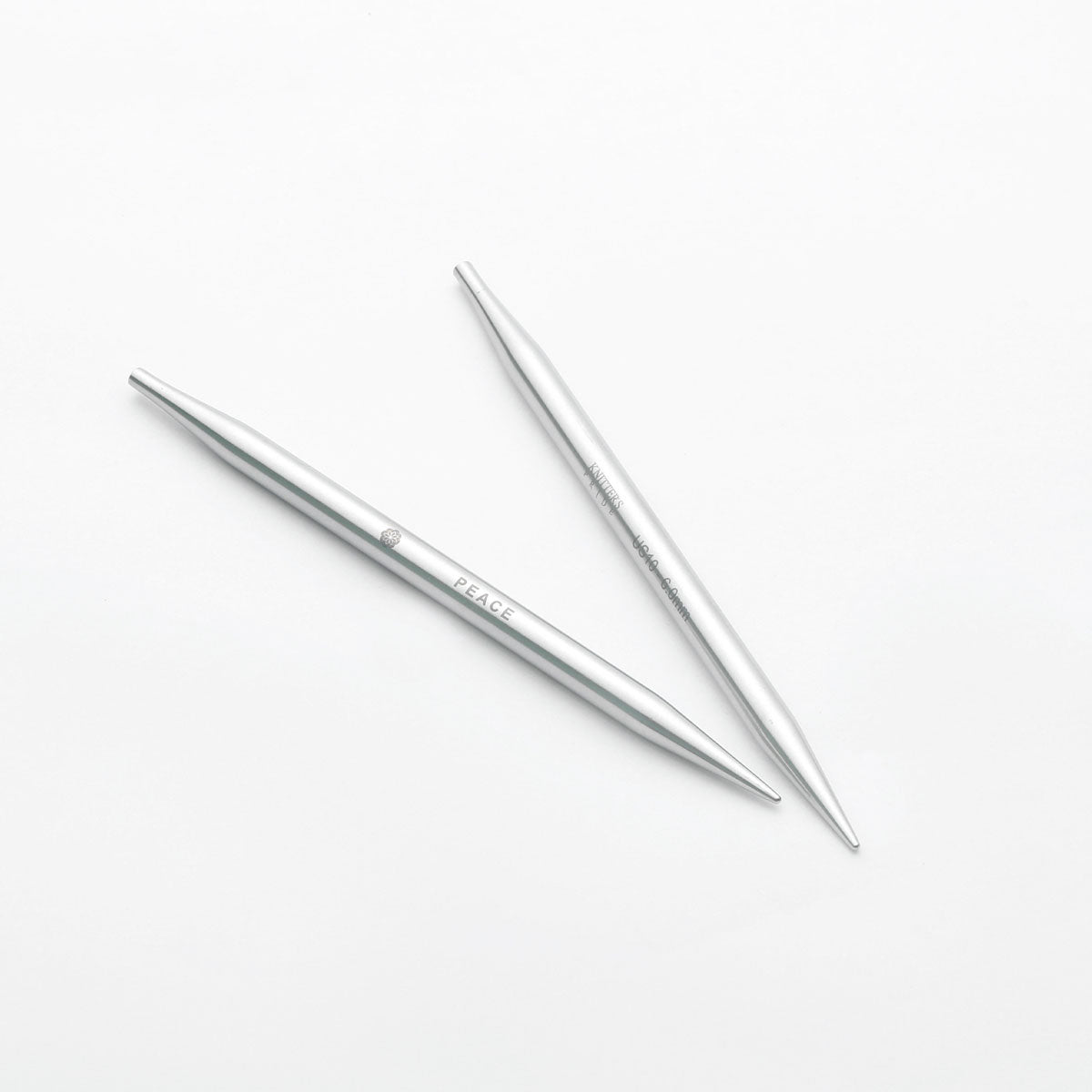 KnitPro Mindful Collection Interchangeable Lace Needle Tips - 4'' Tip - US 15 - Extra Image
