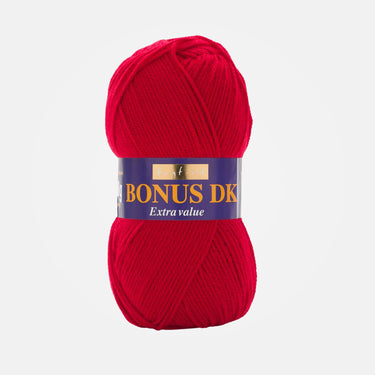 Hayfield Bonus DK Yarn - 977 Signal Red