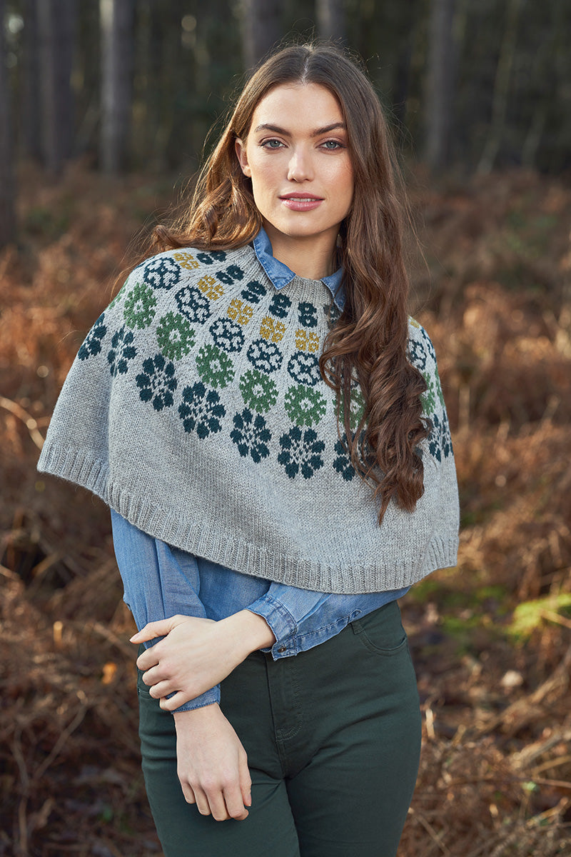 Rowan Carousel by Martin Storey PDF Patterns - Solar Poncho - PDF Download - Extra Image
