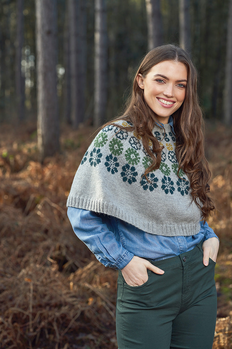 Rowan Carousel by Martin Storey PDF Patterns - Solar Poncho - PDF Download - Extra Image

