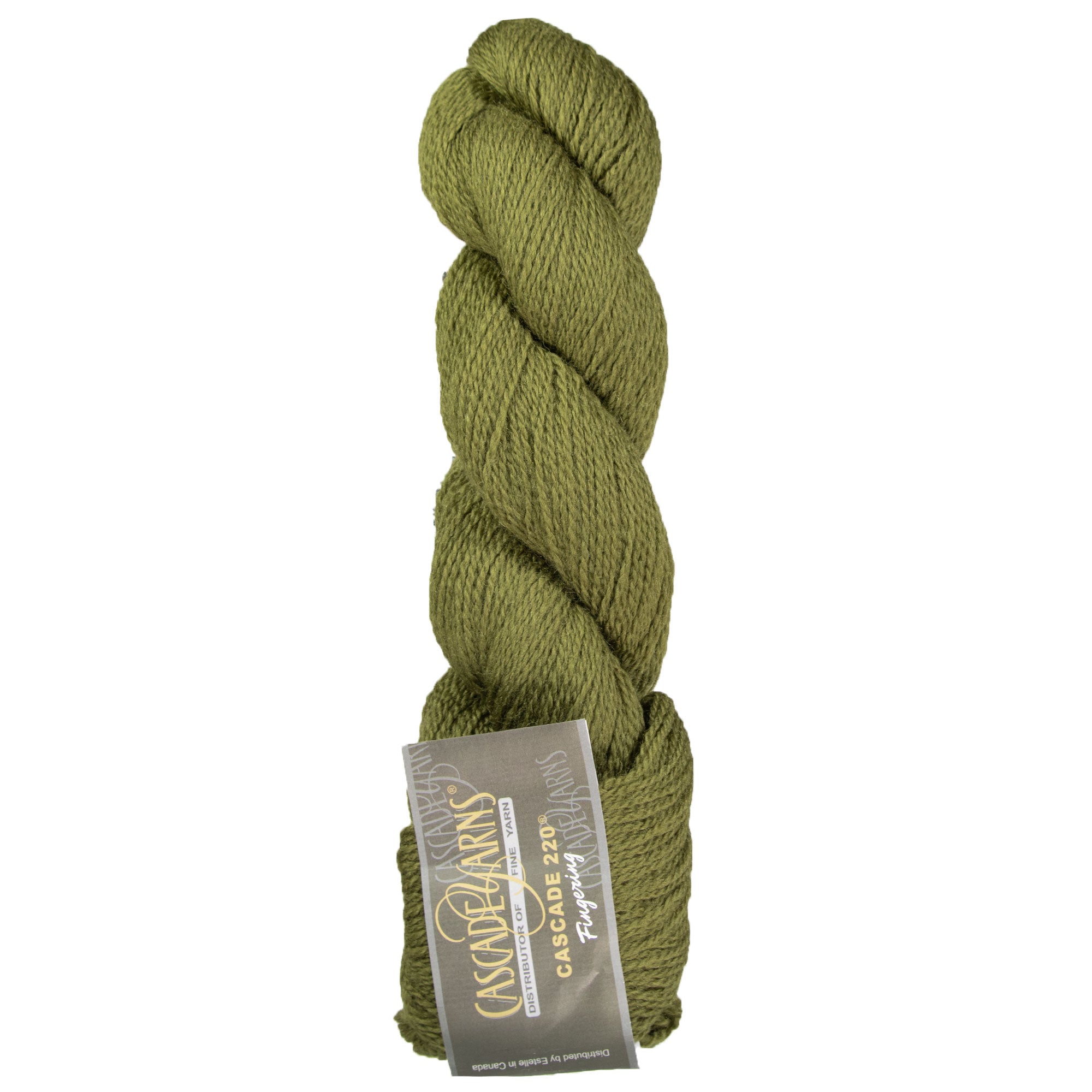 Cascade 220 Fingering Yarn - 1046 Fir Green - Zoom Image