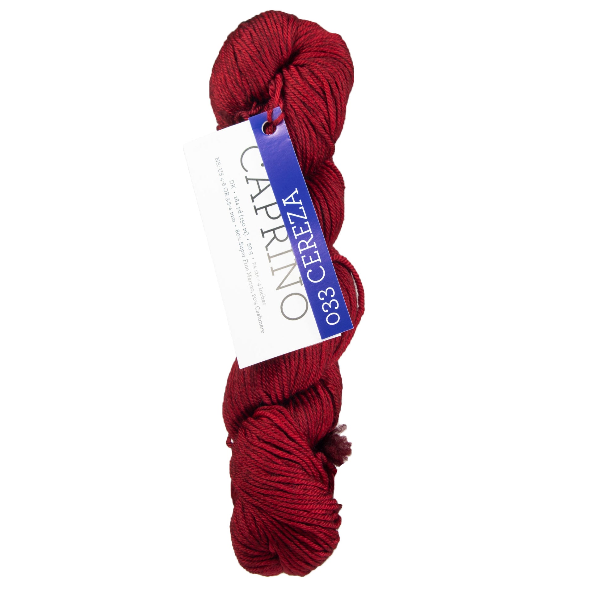 Malabrigo Caprino Yarn - 033 Cereza - Zoom Image

