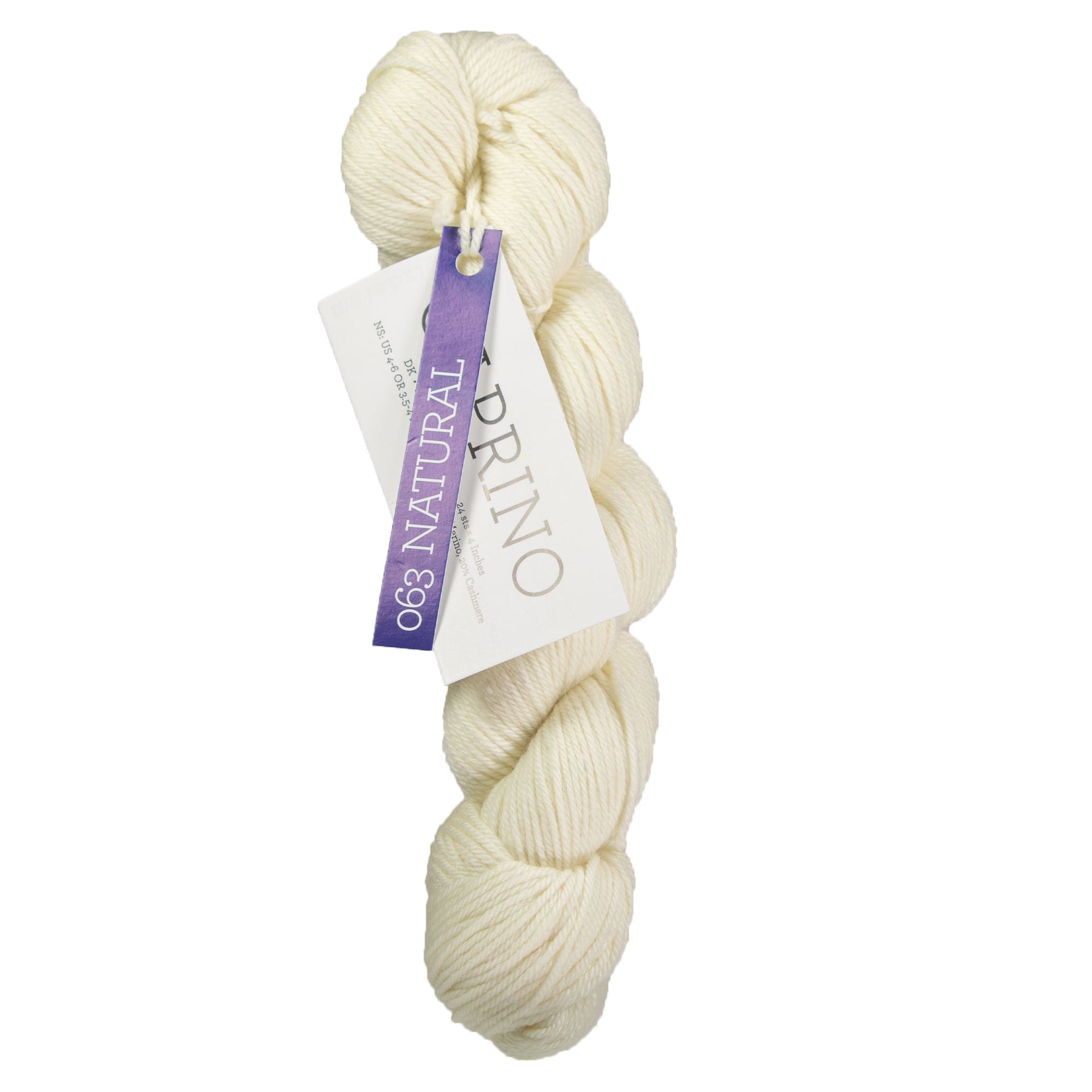 Malabrigo Caprino Yarn - 063 Natural - Zoom Image
