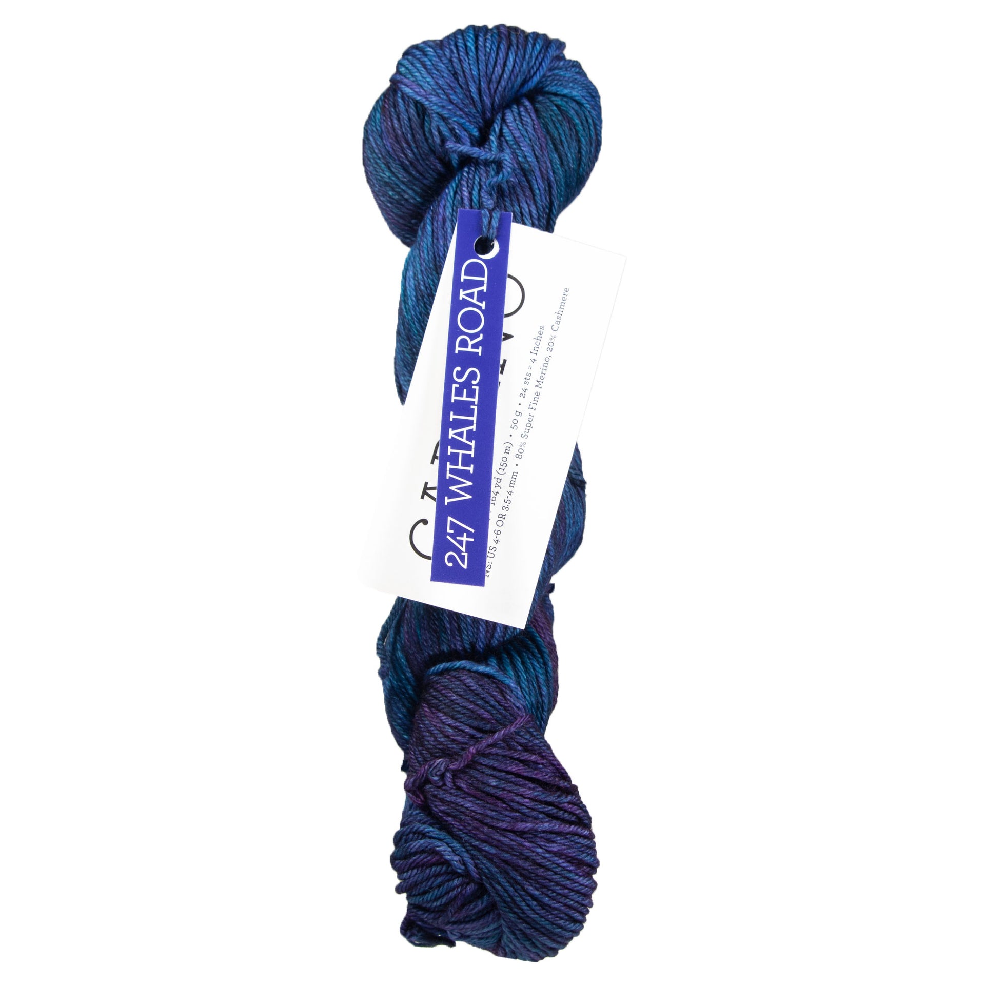Malabrigo Caprino Yarn - 247 Whales Road - Zoom Image
