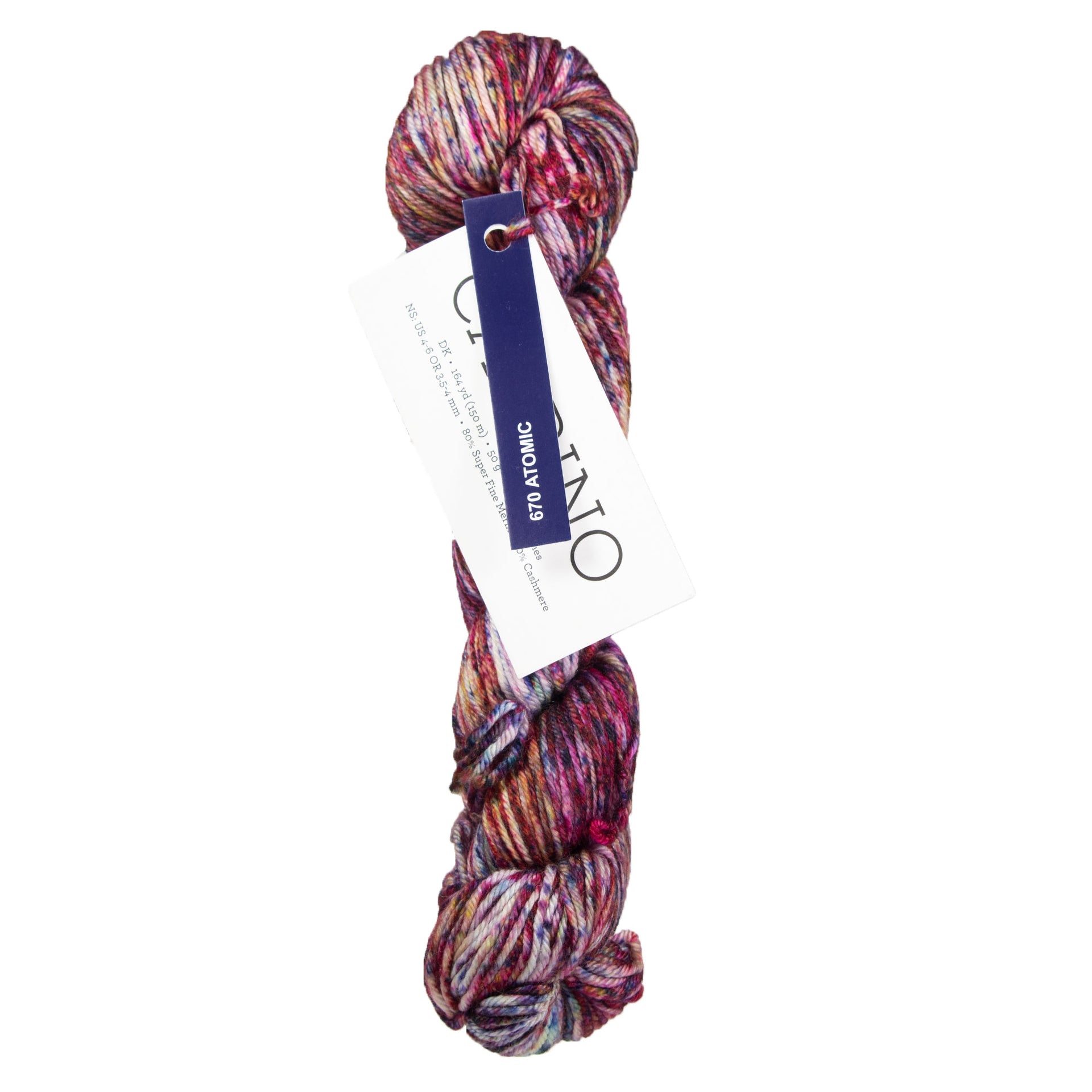 Malabrigo Caprino Yarn - 670 Atomic - Zoom Image
