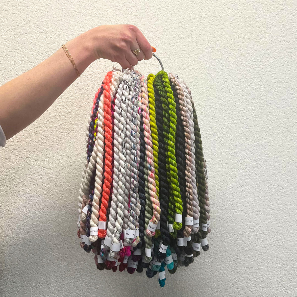 Madelinetosh Tosh Sample Rings Yarn - Core 150 - Extra Image
