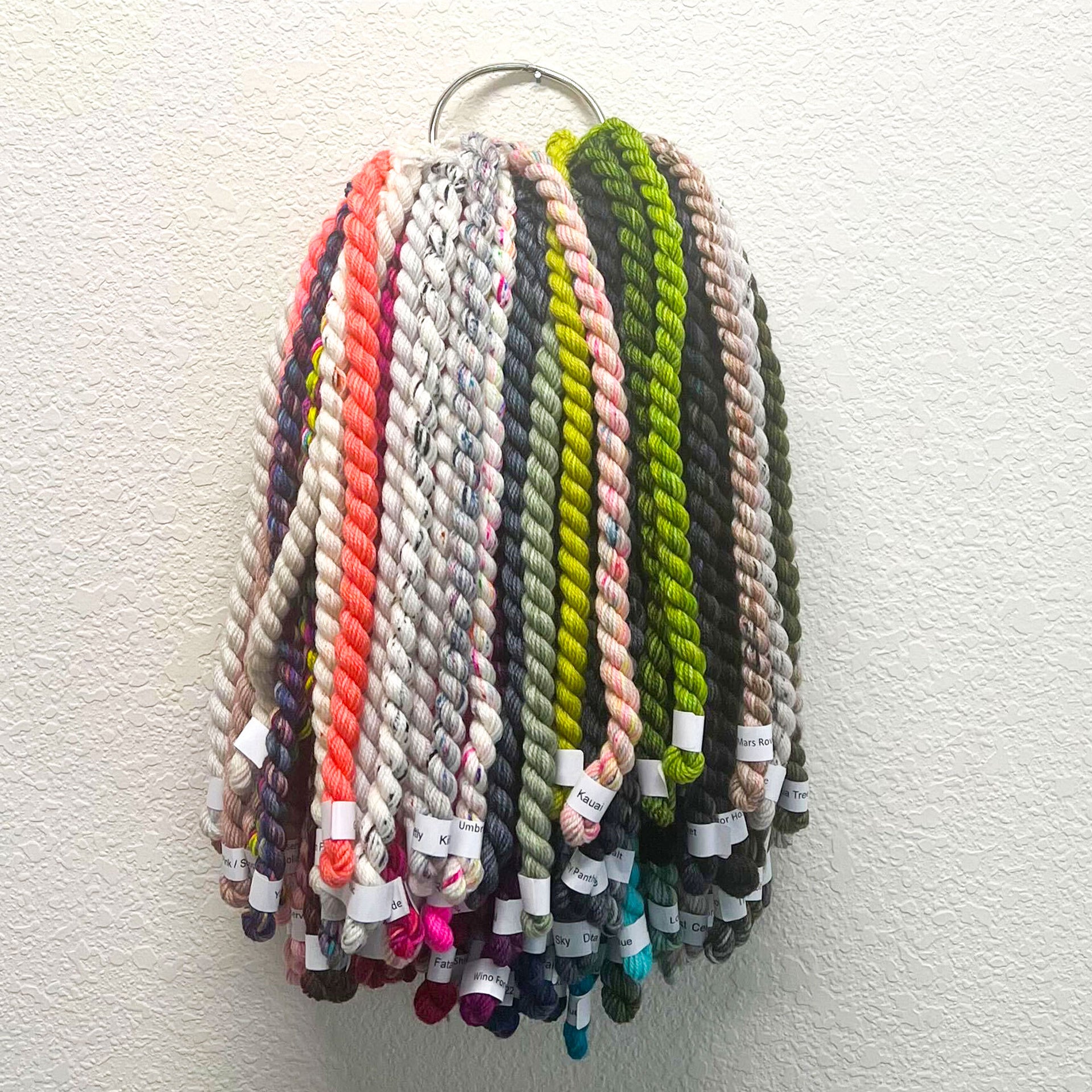 Madelinetosh Tosh Sample Rings Yarn - Core 150 - Zoom Image
