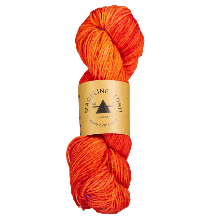 Madelinetosh Tosh DK Yarn - GG Loves Orange - Zoom Image