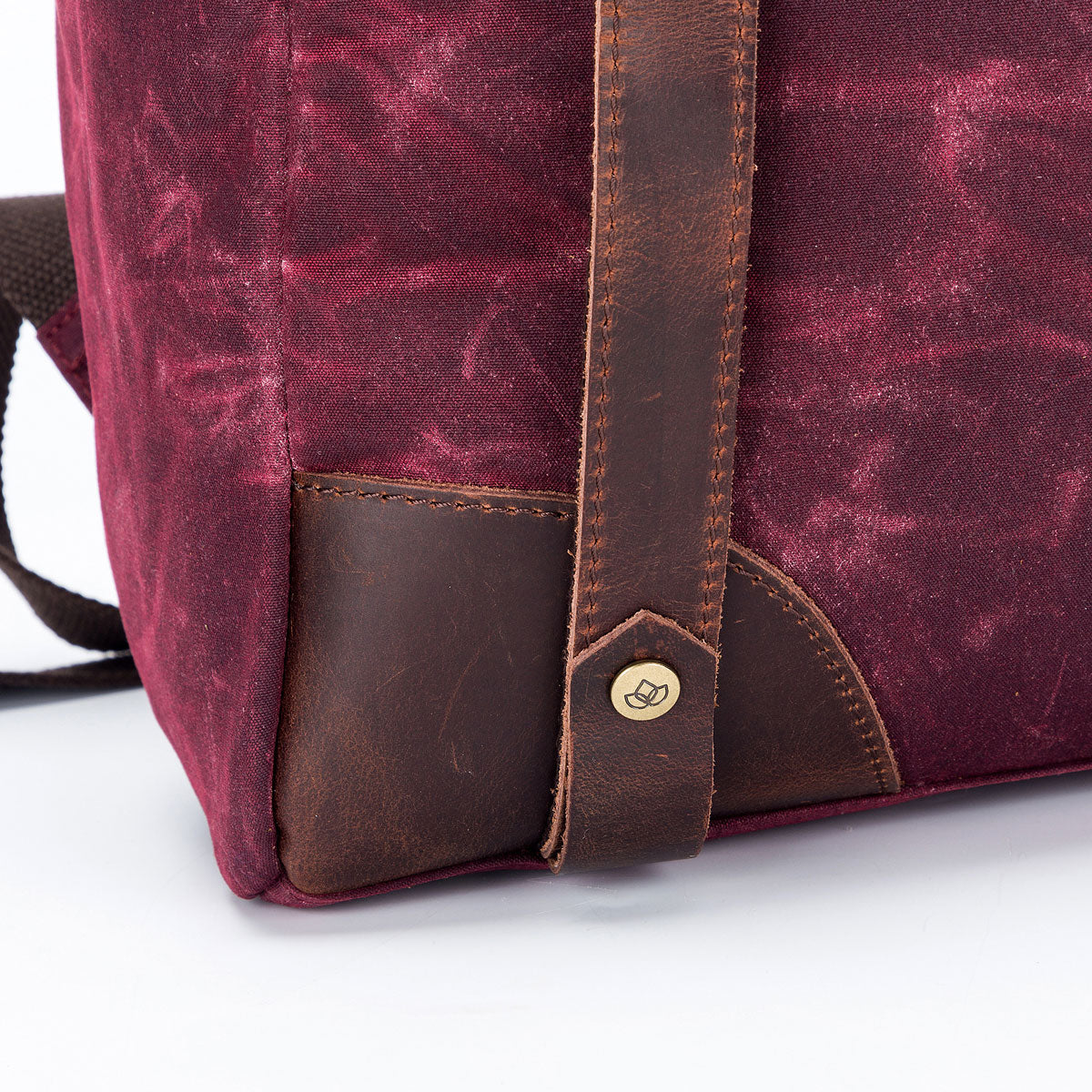 della Q Maker's Canvas Backpack - Mustard - Extra Image