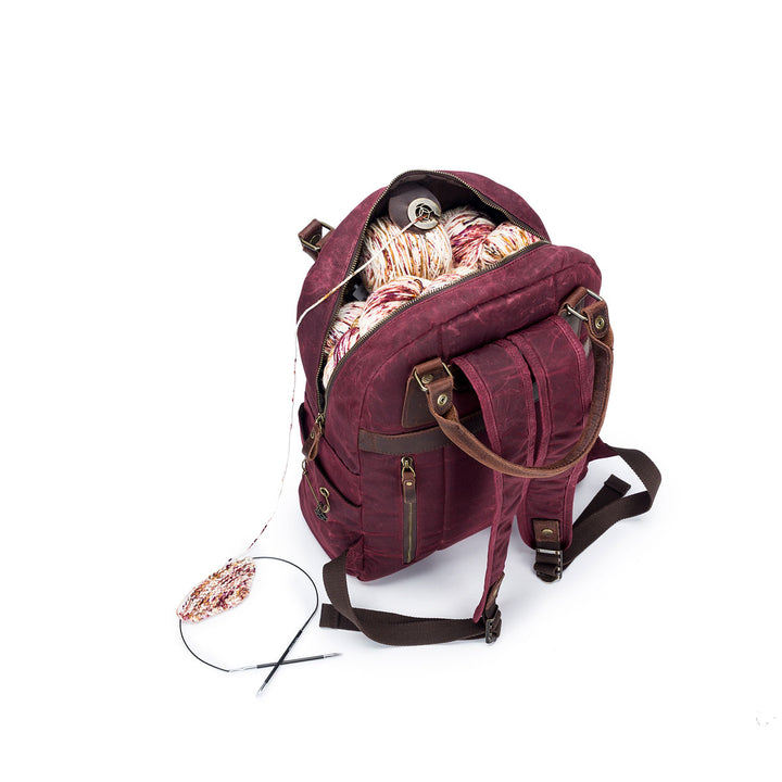 della Q Maker's Canvas Backpack - Blue - Extra Image