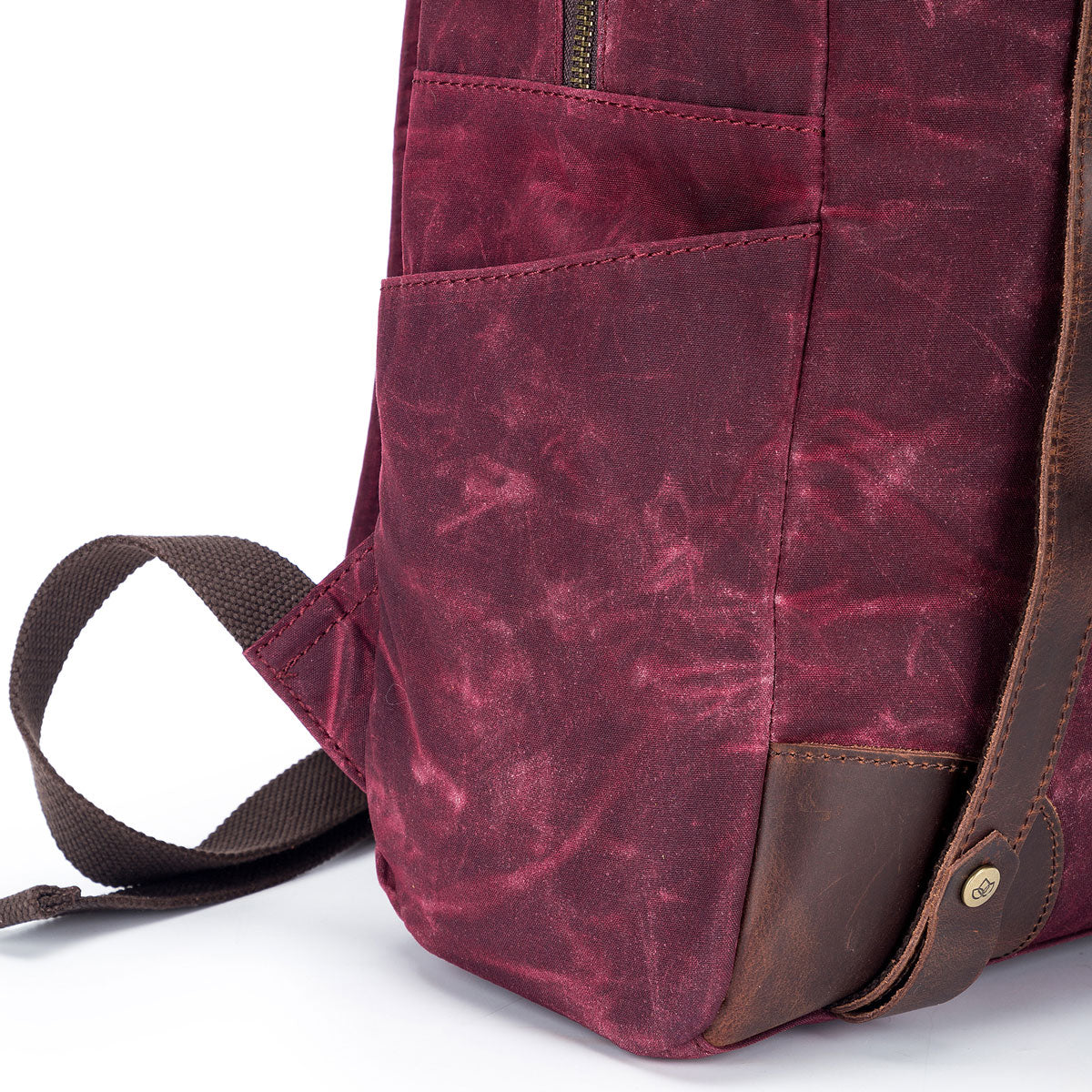della Q Maker's Canvas Backpack - Blue - Extra Image