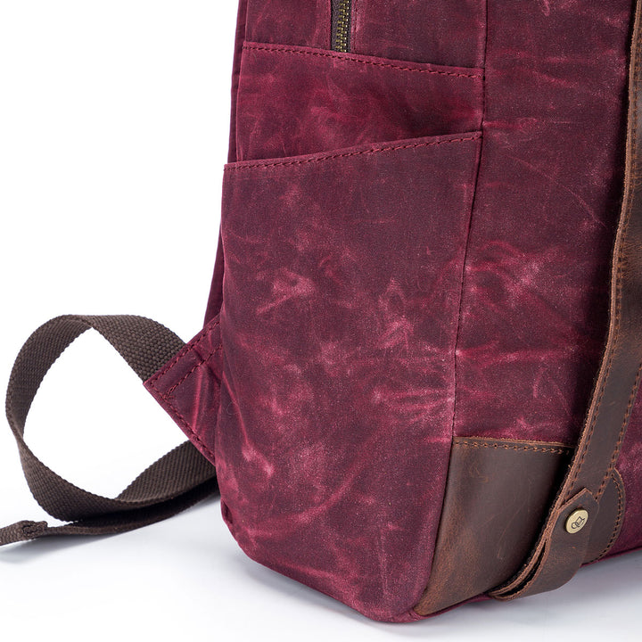della Q Maker's Canvas Backpack - Blue - Extra Image