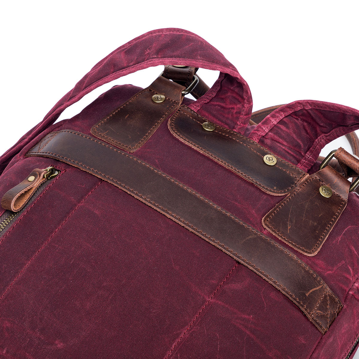 della Q Maker's Canvas Backpack - Blue - Extra Image