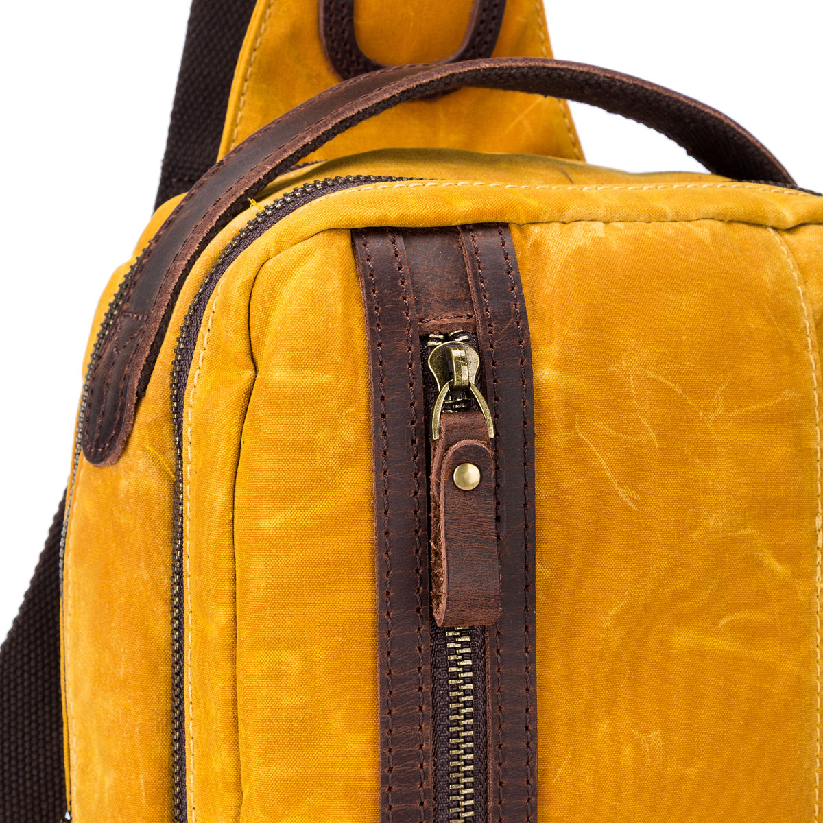della Q Maker's Mini Messenger - Olive - Extra Image