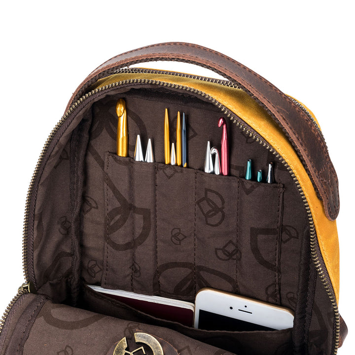 della Q Maker's Mini Messenger - Olive - Extra Image