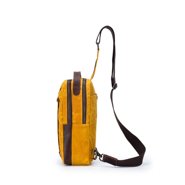 della Q Maker's Mini Messenger - Olive - Extra Image