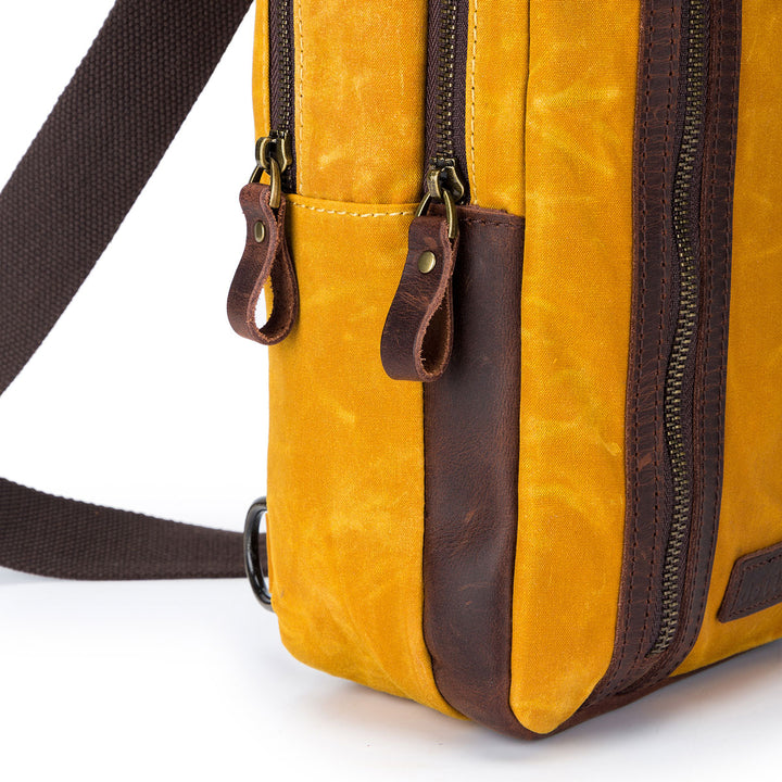 della Q Maker's Mini Messenger - Mustard - Extra Image