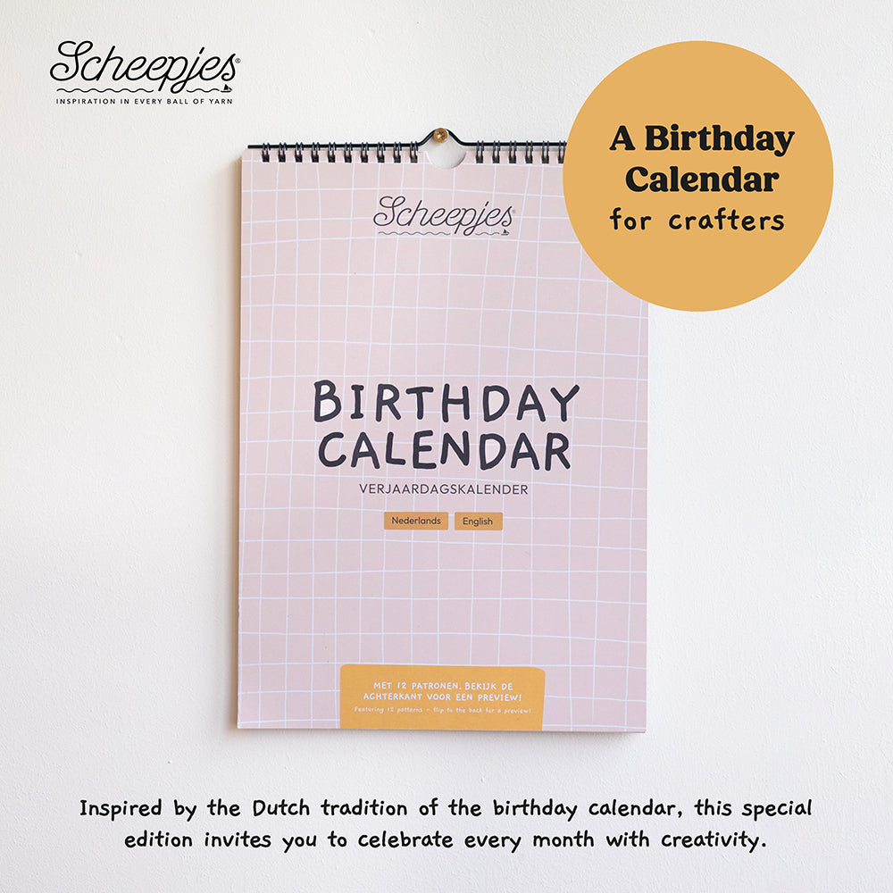 Scheepjes Birthday Calendar 2026
