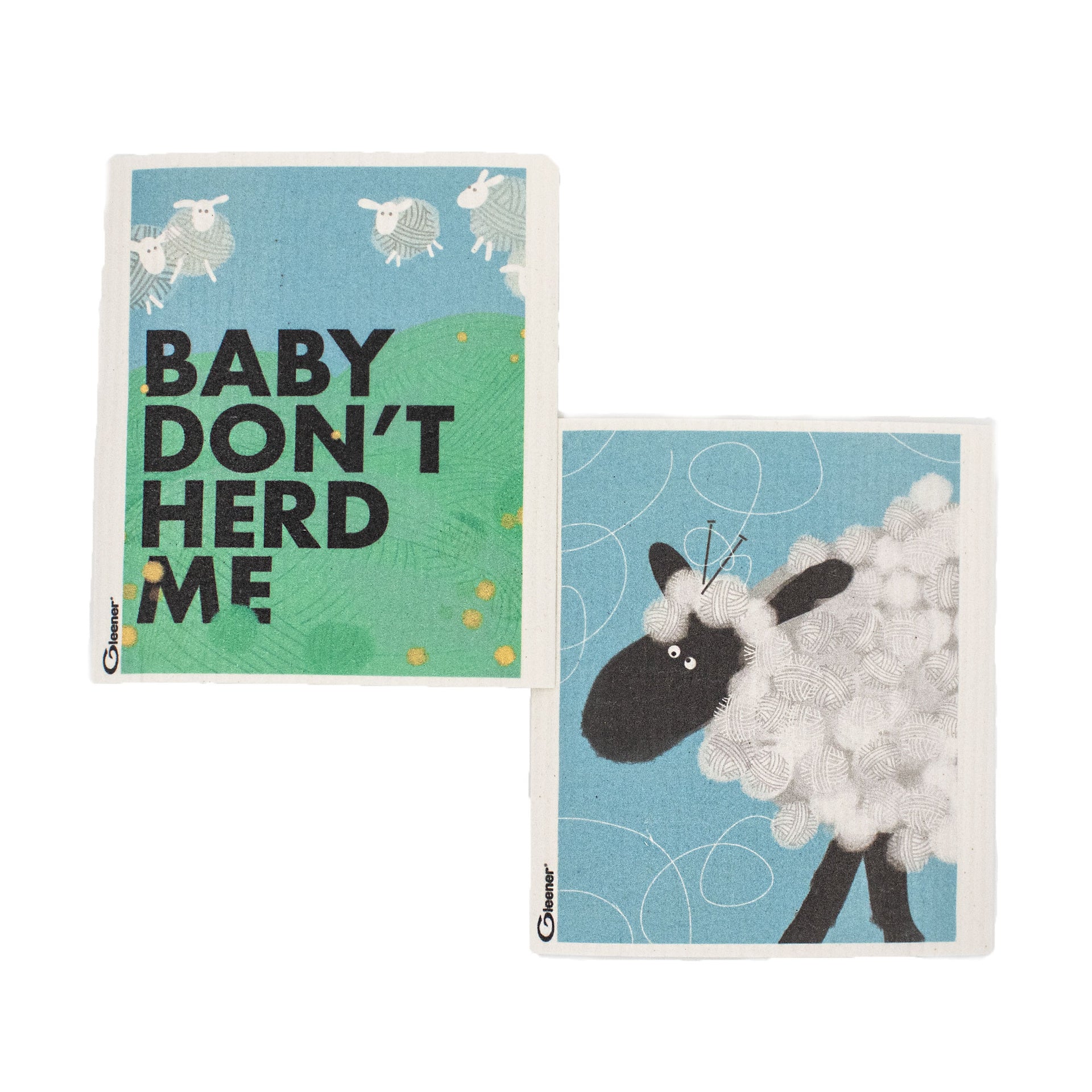 Gleener Super Eco Cloth - Baby Don't Herd Me
