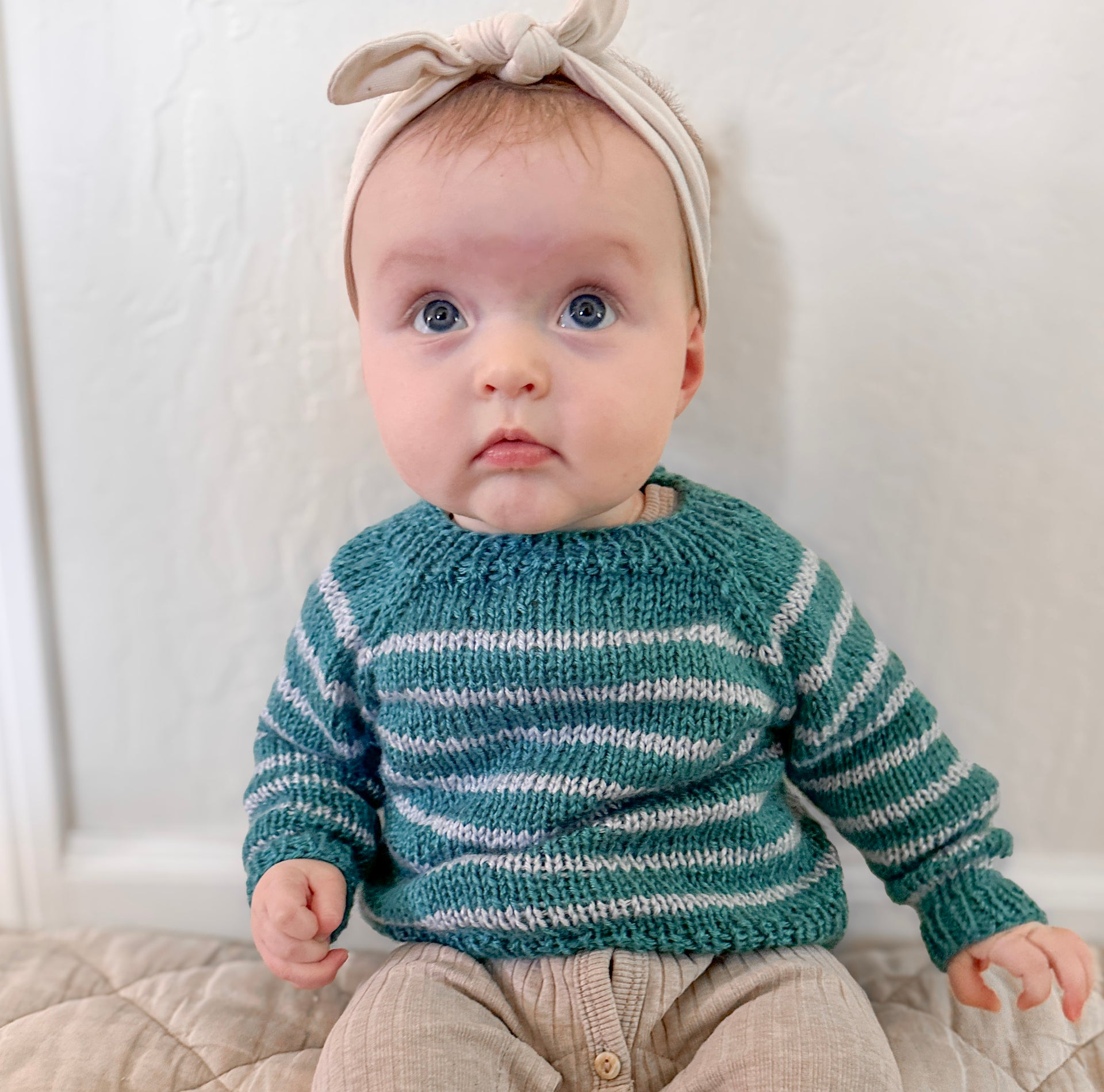 Jimmy Beans Wool Patterns - Little Bean Pullover - PDF Download
