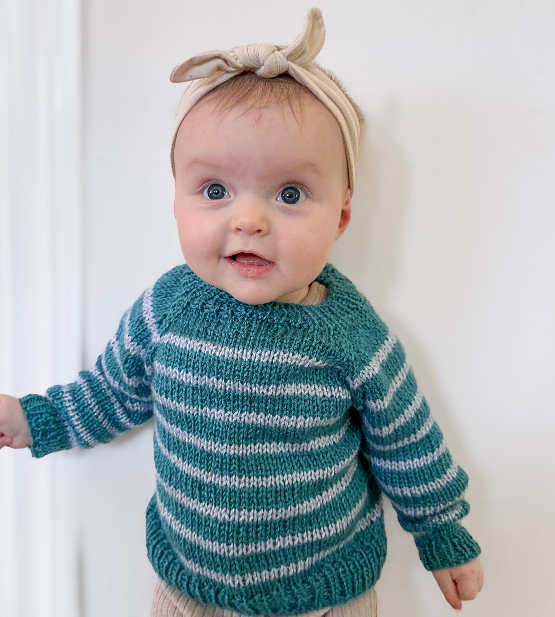 Jimmy Beans Wool Patterns - Little Bean Pullover - PDF Download
