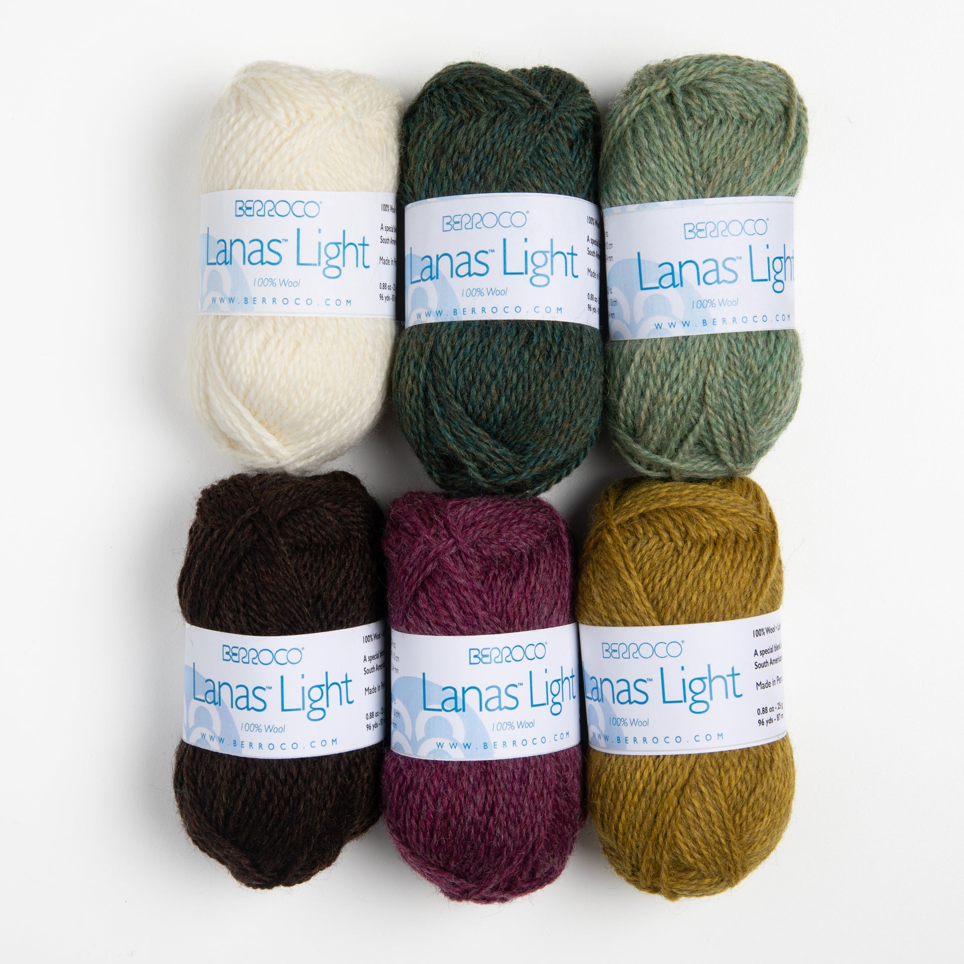 Berroco Lanas Light Mini Color Packs Yarn - 2 Fall Forest
