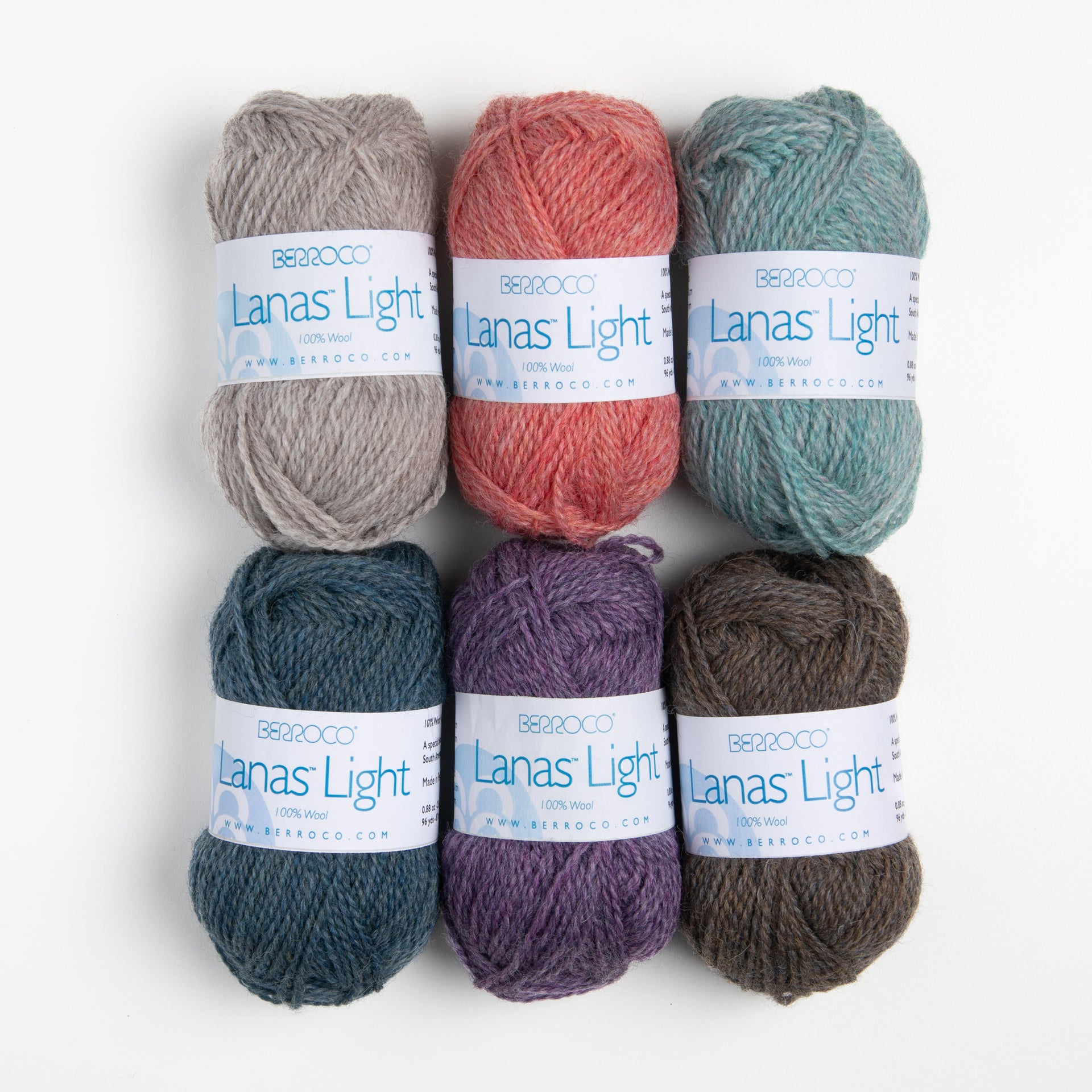Berroco Lanas Light Mini Color Packs Yarn - 3 Cool Beach
