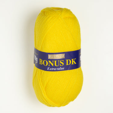 Hayfield Bonus DK Yarn - 555 Sunshine